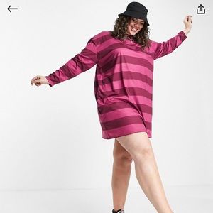 Oversized long sleeve tshirt dress